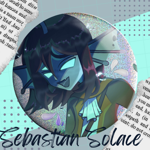 Sebastian Solace Roblox Pressure Foil Holographic Round Badges