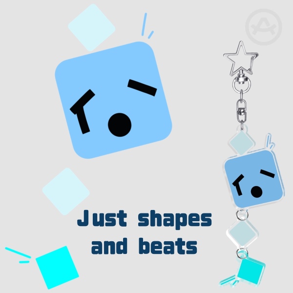 Friend cube Connection Keychains