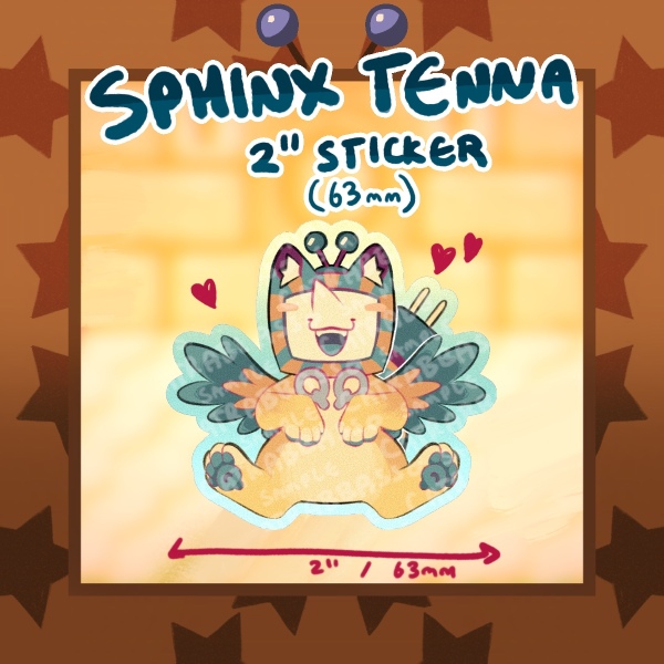 Sphinx Tenna - Sticker