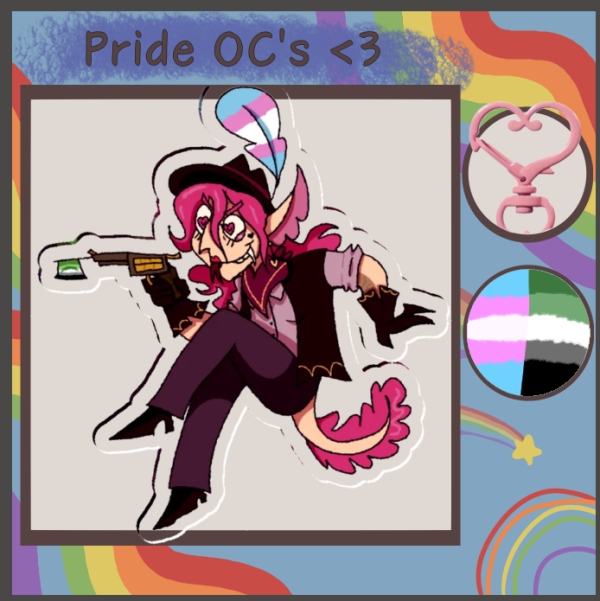 Valentine Pride Keychain