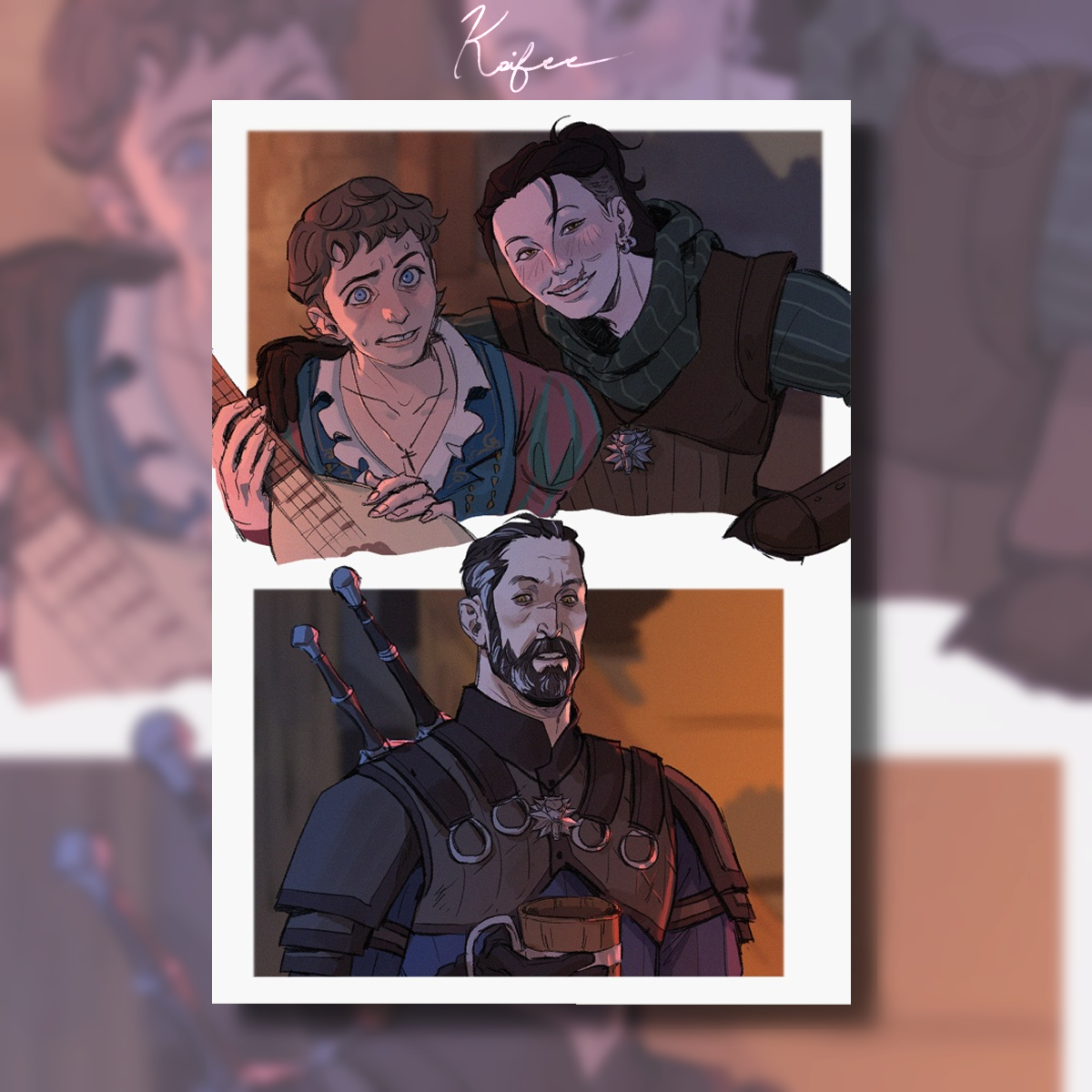 “Awkward encounter” Print