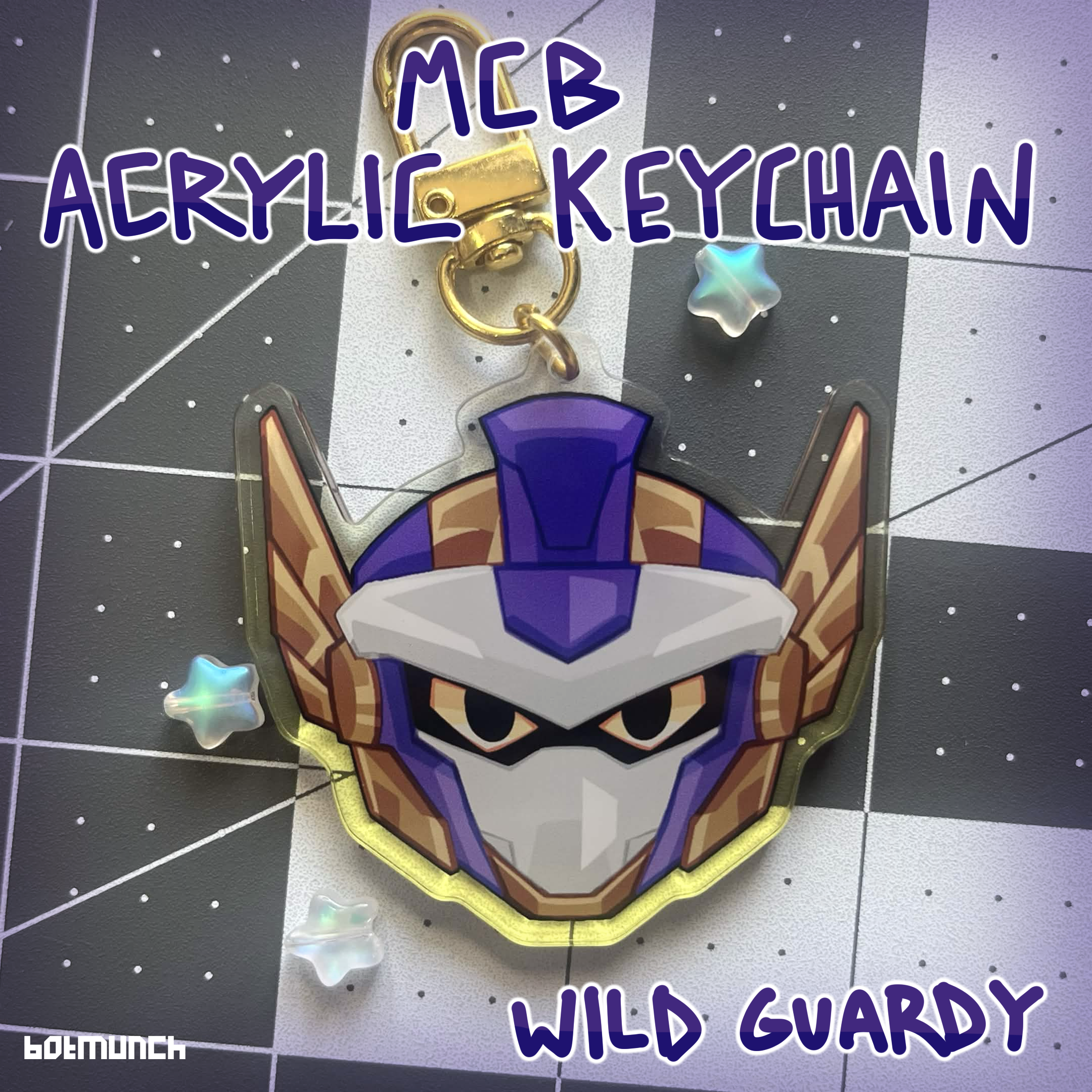 [MCB] Wild Guardy - Colored Acrylic Keychain