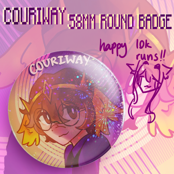 MCSR || Couriway Round Badge