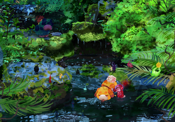 Greenery Pikmin Poster