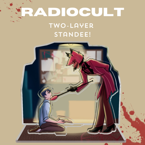 RadioCult Two-Layer Standee