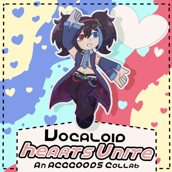 Ruko Vocaloid Heart Holo Sticker