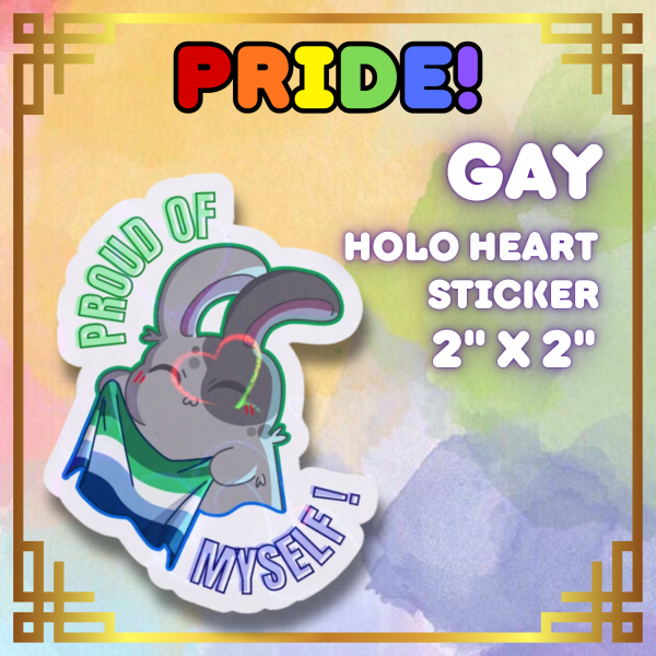 Liquirizzotto Pride Gay Die Cut Stickers