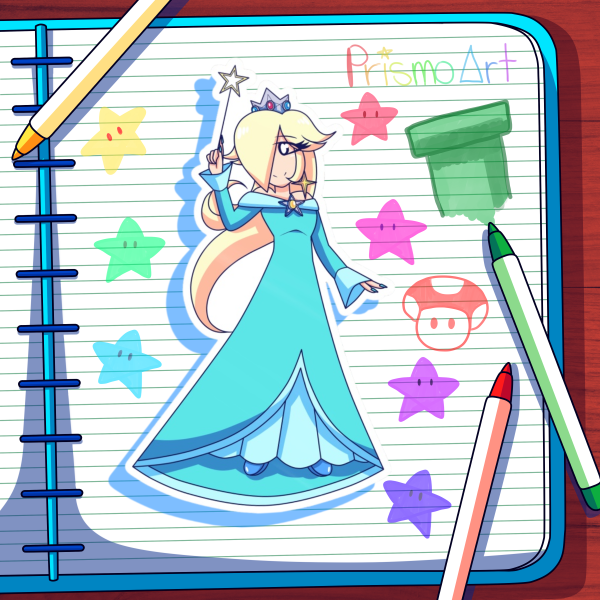 Super Mario Bros - Princess Rosalina 2 Sticker