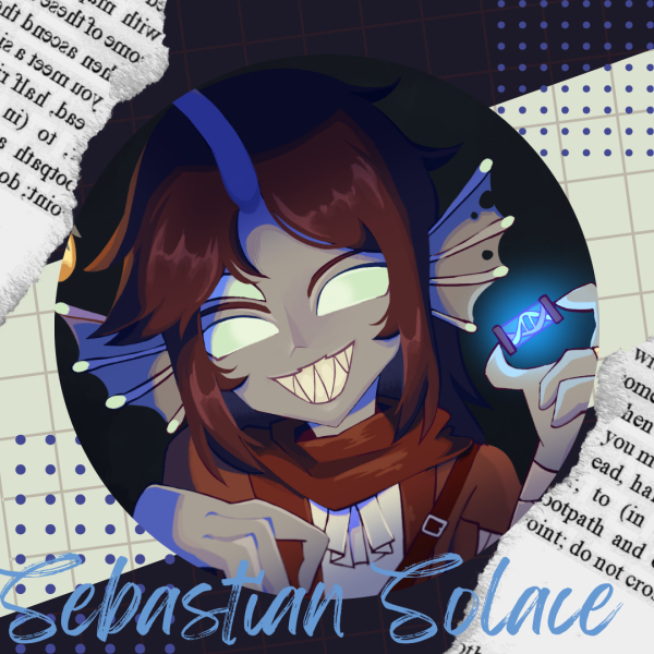 Sebastian Solace Roblox Pressure Round Badge With Chains
