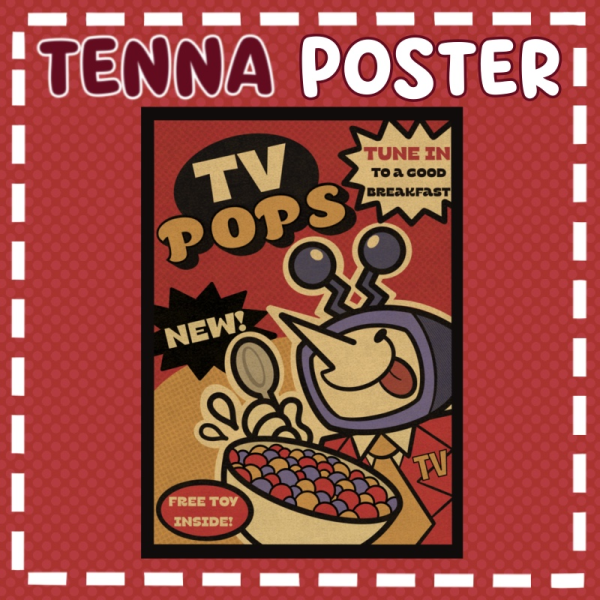 Tenna Cereal Poster