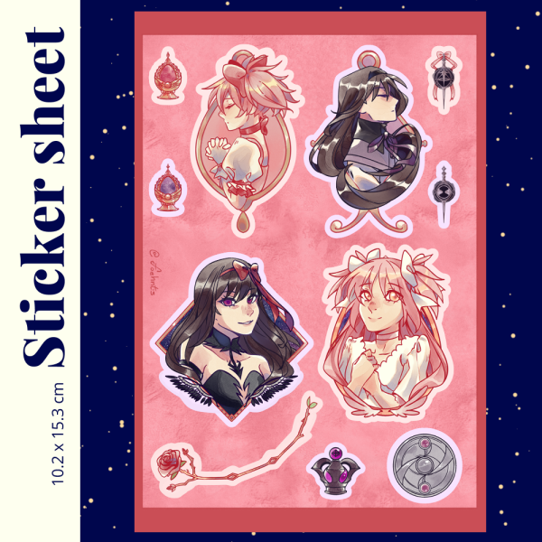 Madohomu Sticker Sheet