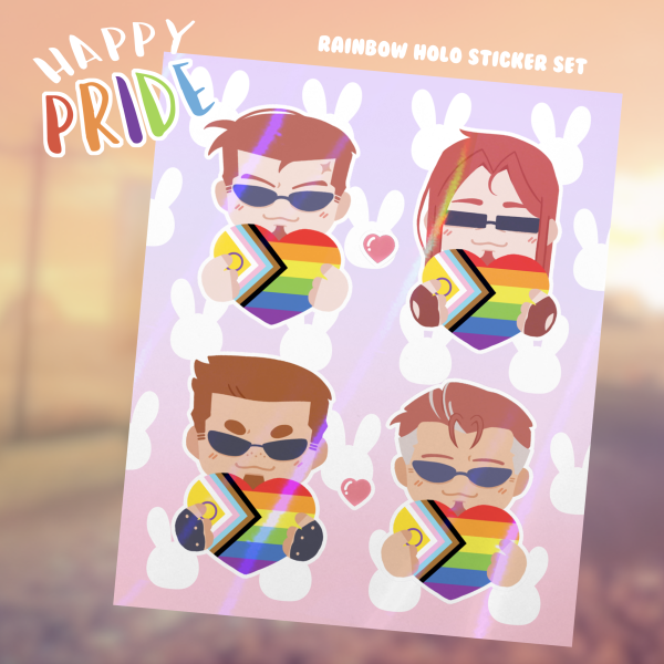 Postal Pride Stickers