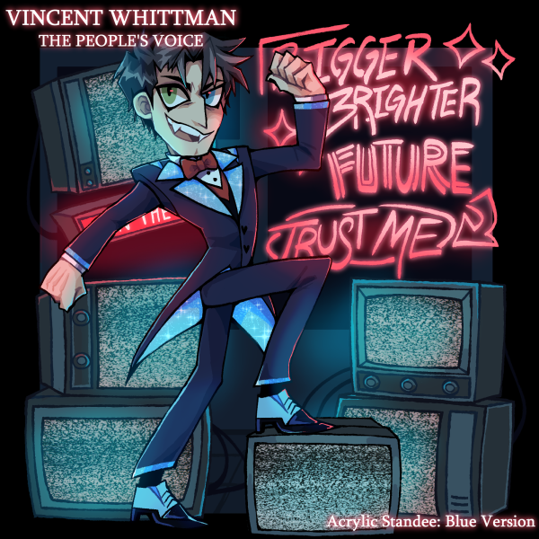 VINCENT WHITTMAN | God Standee [Blue]