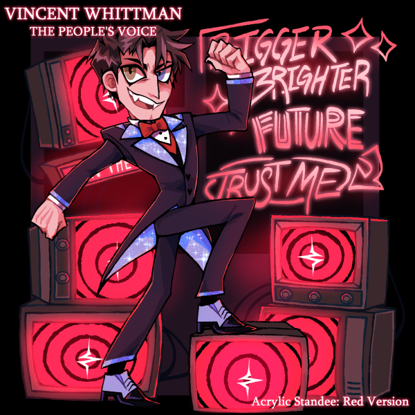VINCENT WHITTMAN | God Standee [Red]