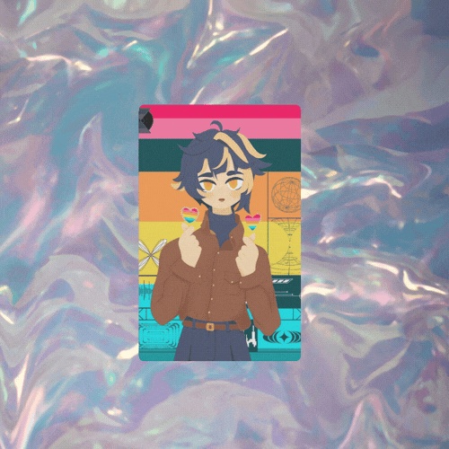 2026 Pride Month Klein Schönheit Lenticular Card