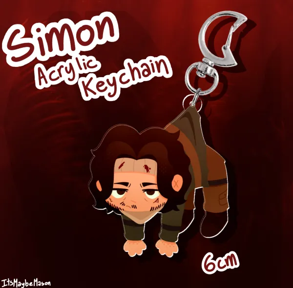 Simon/Convict Iron Lung Acrylic Keychain