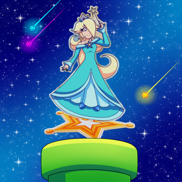 Super Mario Bros - Princess Rosalina Acrylic Standee