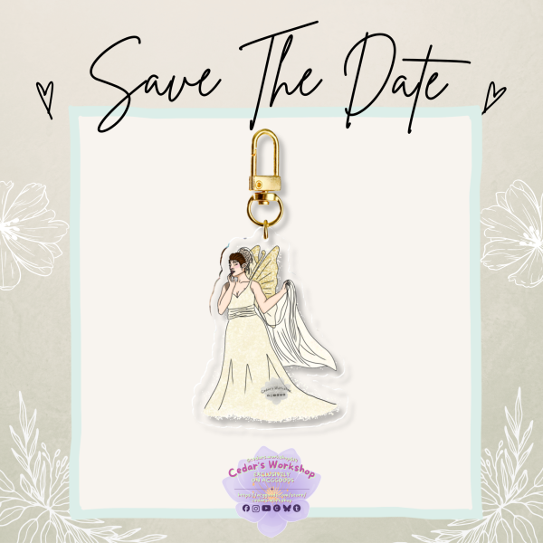 (SAVE THE DATE) Queen of the Fairies - Keychains
