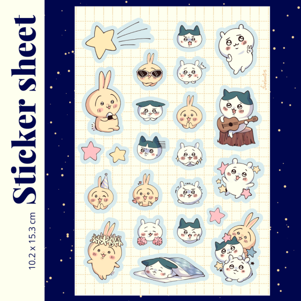 Chiikawa Sticker Sheet