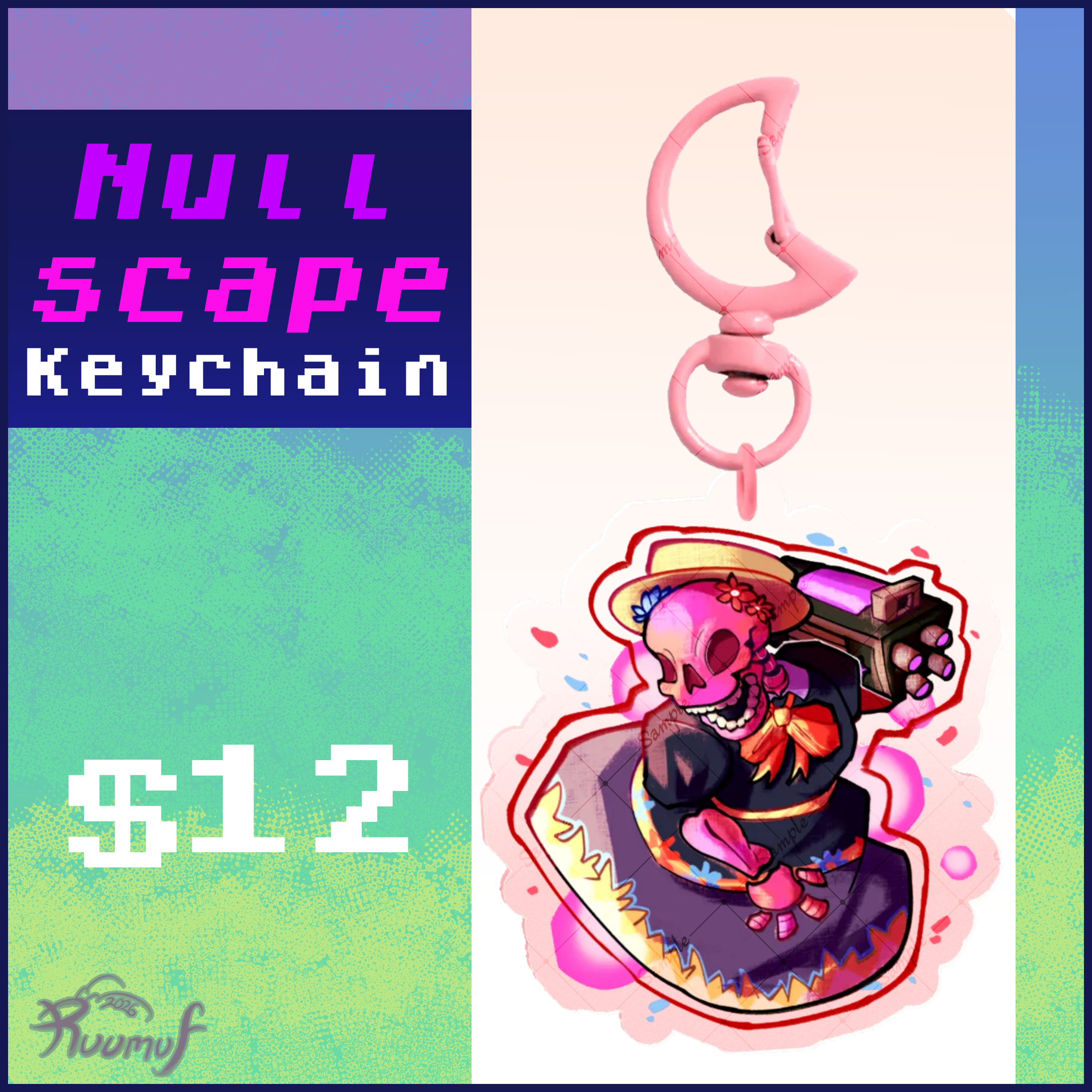 Nullscape Guardian Keychain