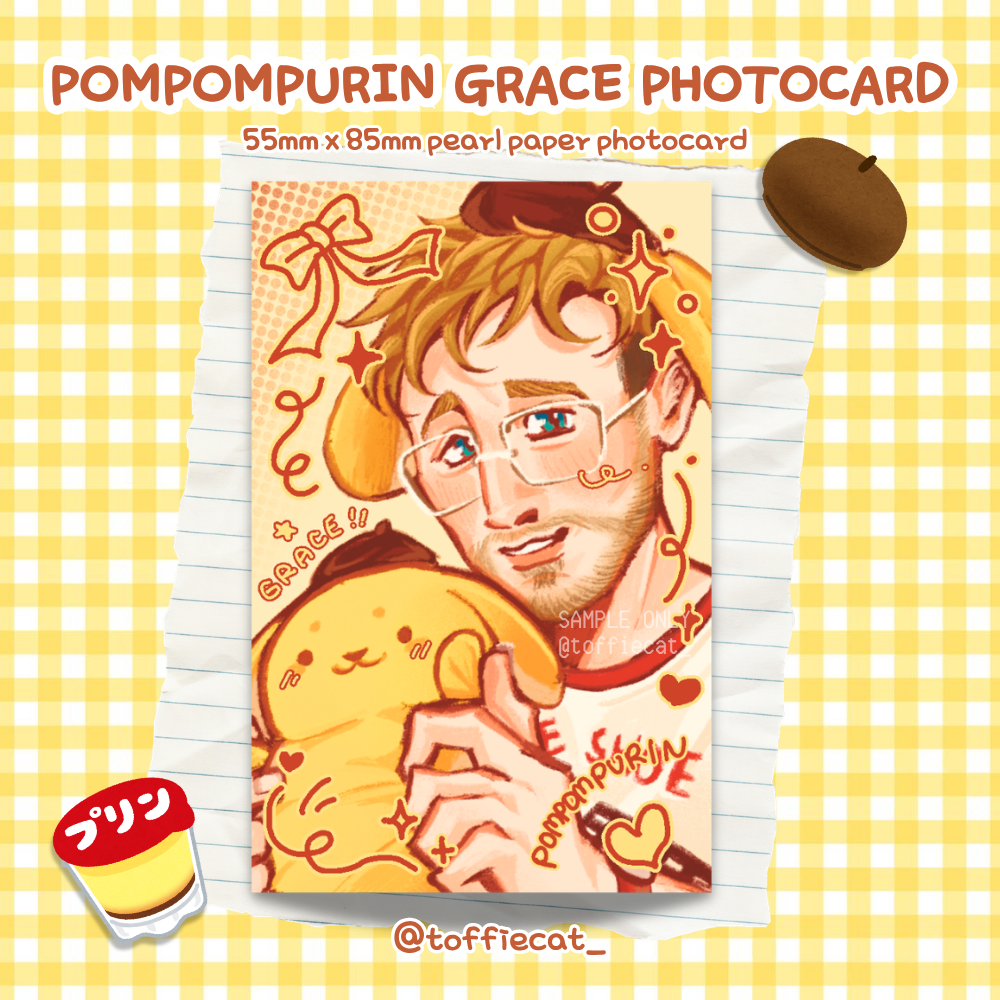Pompompurin x Ryland Grace Project Hail Mary Photocard