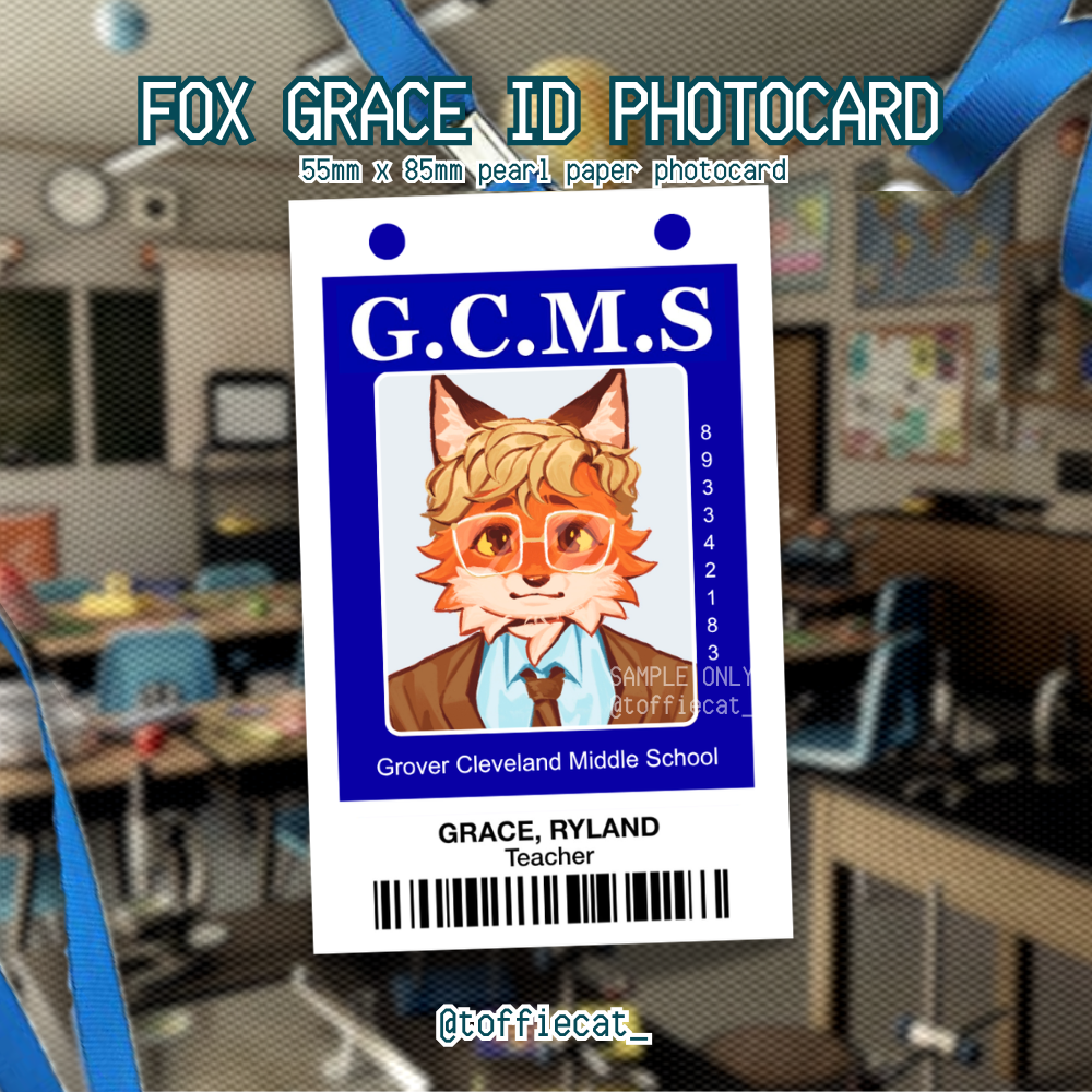 Furry Ryland Grace ID Photocard