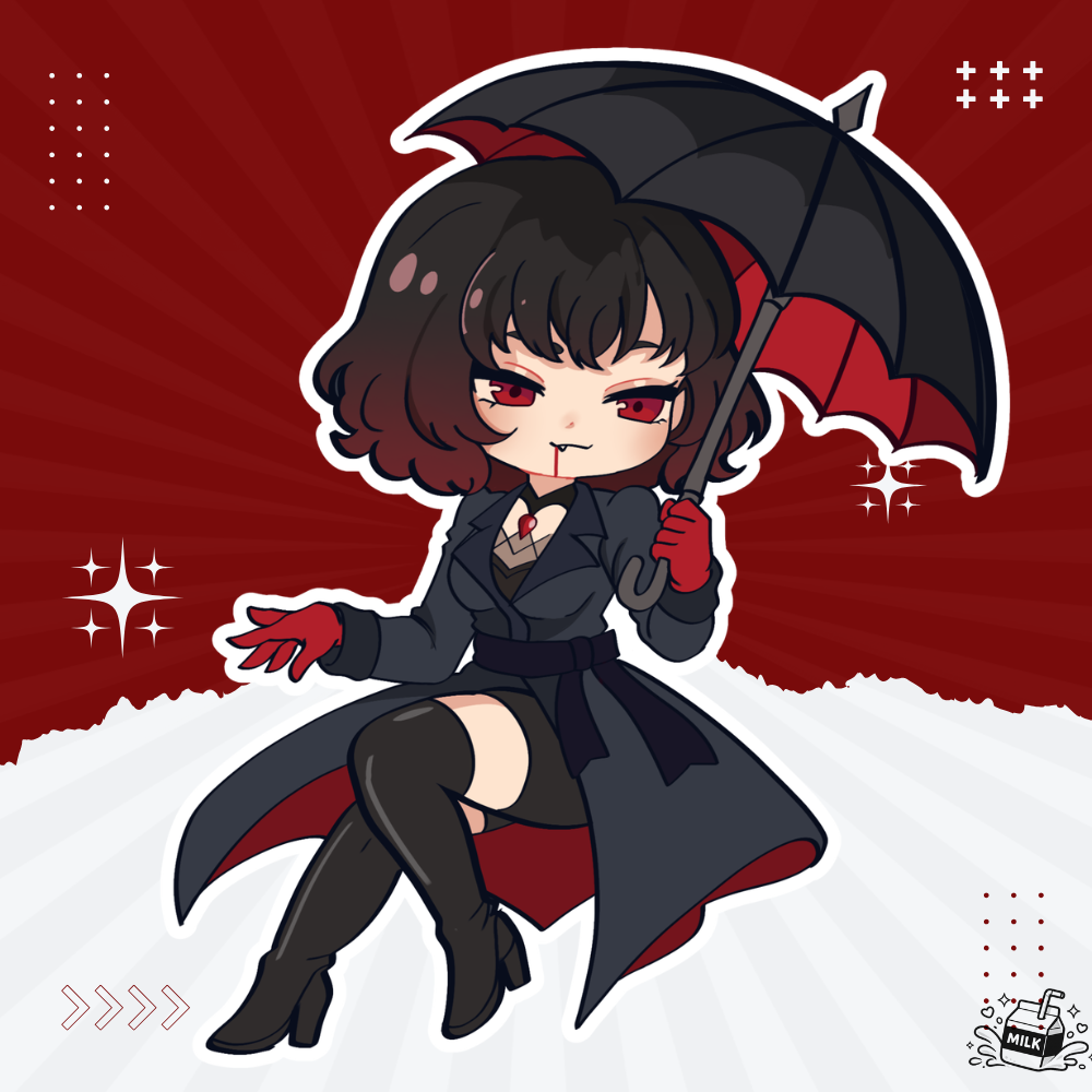 Mina Acrylic Keychain - Deadlock