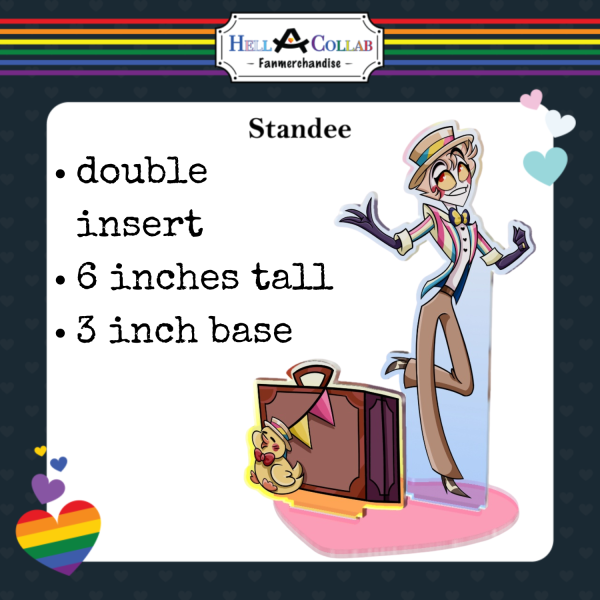 NEW Lucifer Pride Hella-Collab | STANDEE