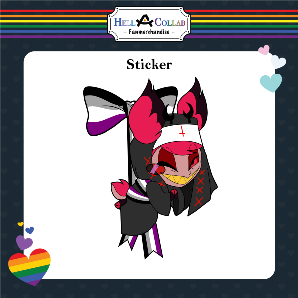 PRIDE Sticker - Nun Alastor ACE