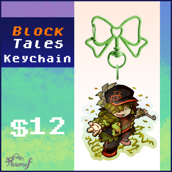 Block Tales Griefer Keychain
