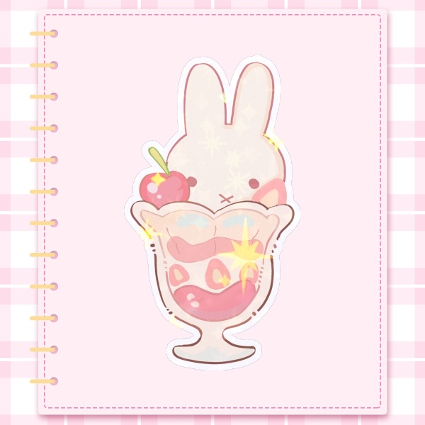 Miffy dessert sticker !