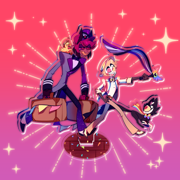 Radioapple pride || Acrylic Standee