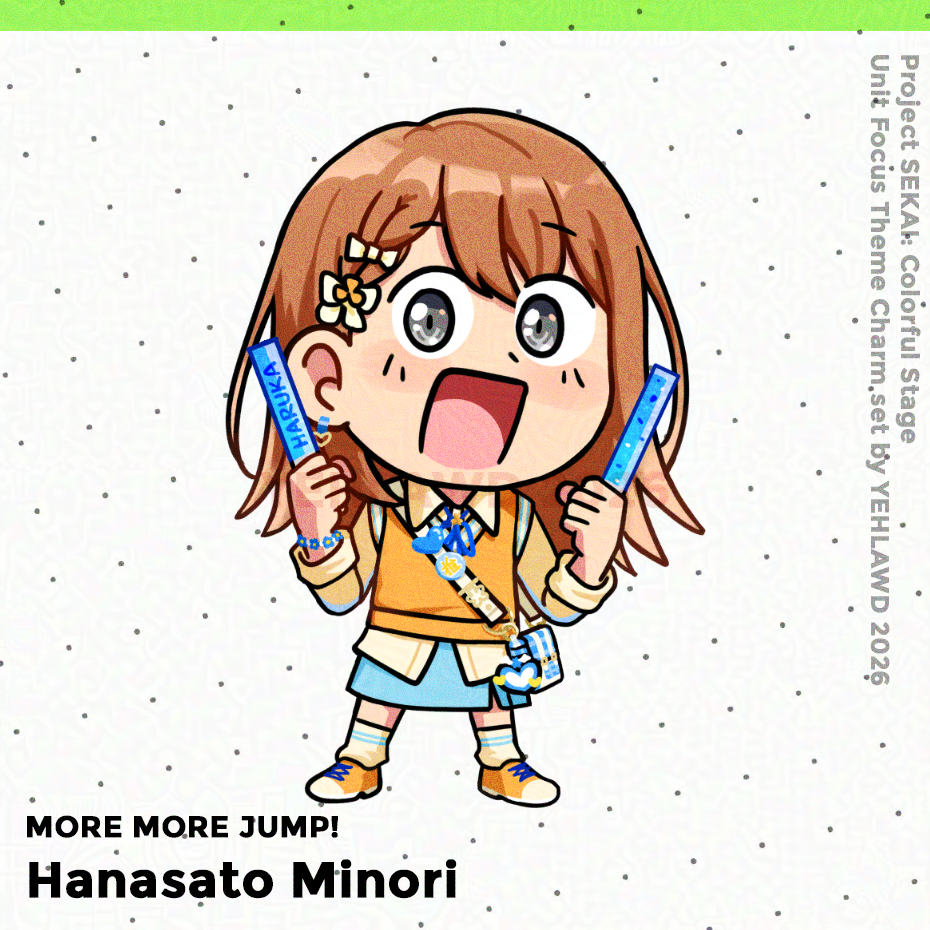 PRSK charms 2026 - Hanasato Minori