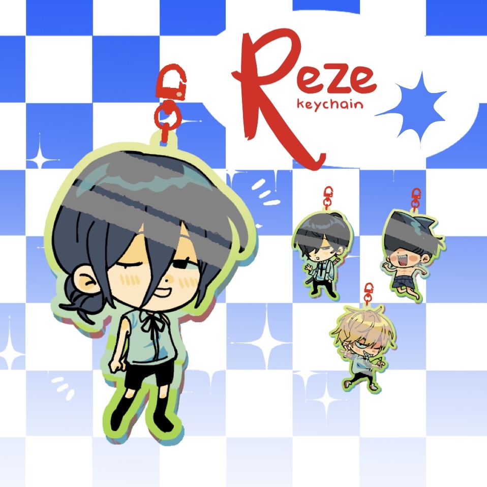 Reze Acrylic Keychains