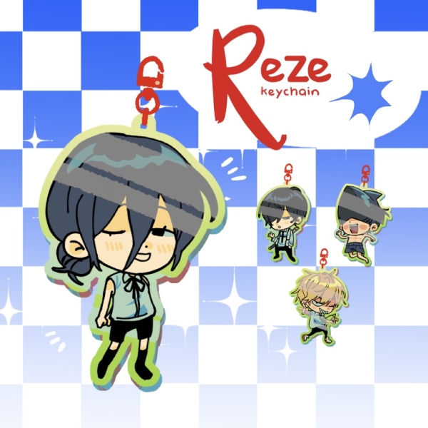 Reze Acrylic Keychains