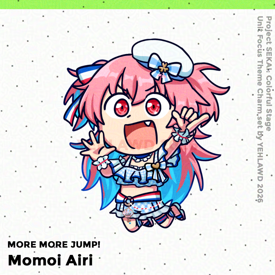 PRSK charms 2026 - Momoi Airi