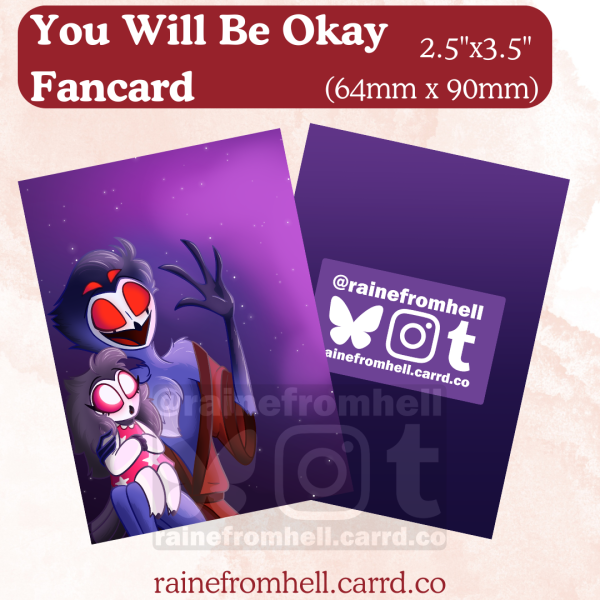 [Photocard] You Will Be Okay