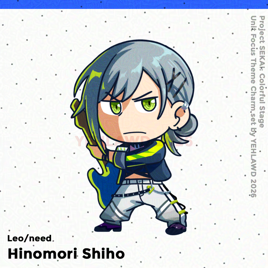 PRSK charms 2026 - Hinomori Shiho