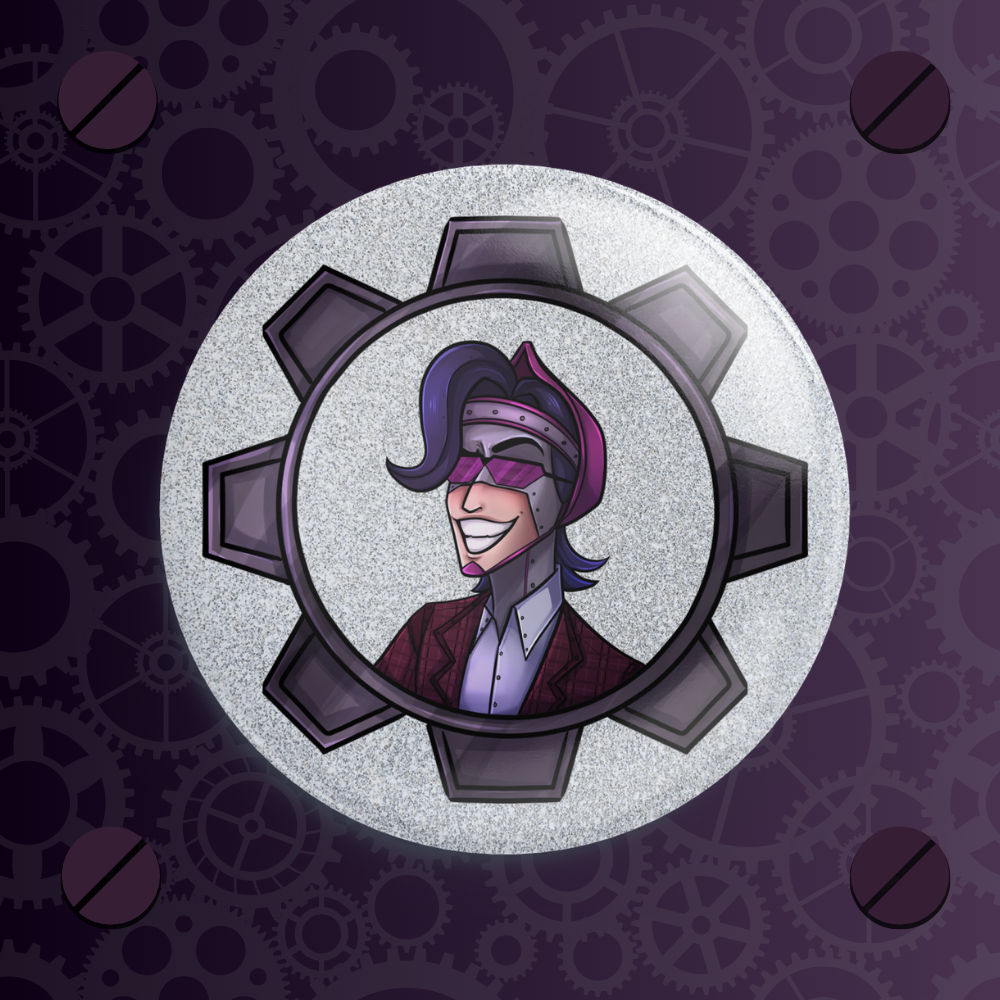 TTCC - Pacesetter - Silver Holographic Badge