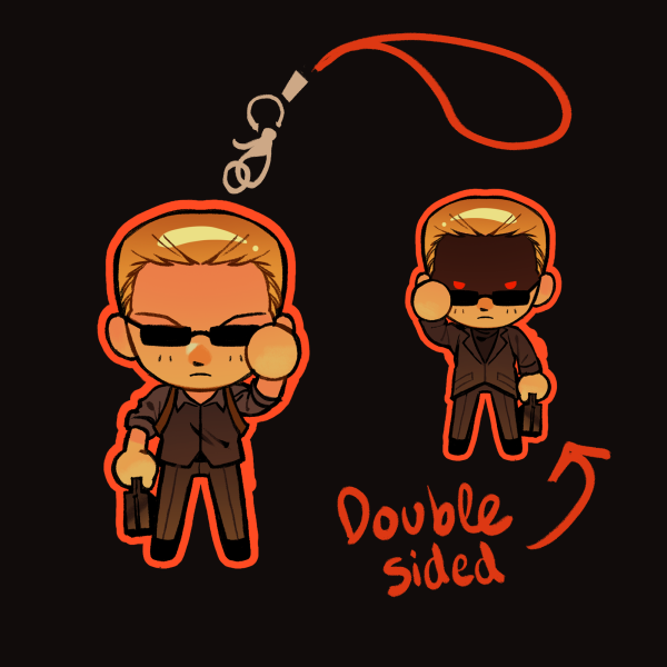 Albert Wesker PHONE CHARM [Resident Evil 4]