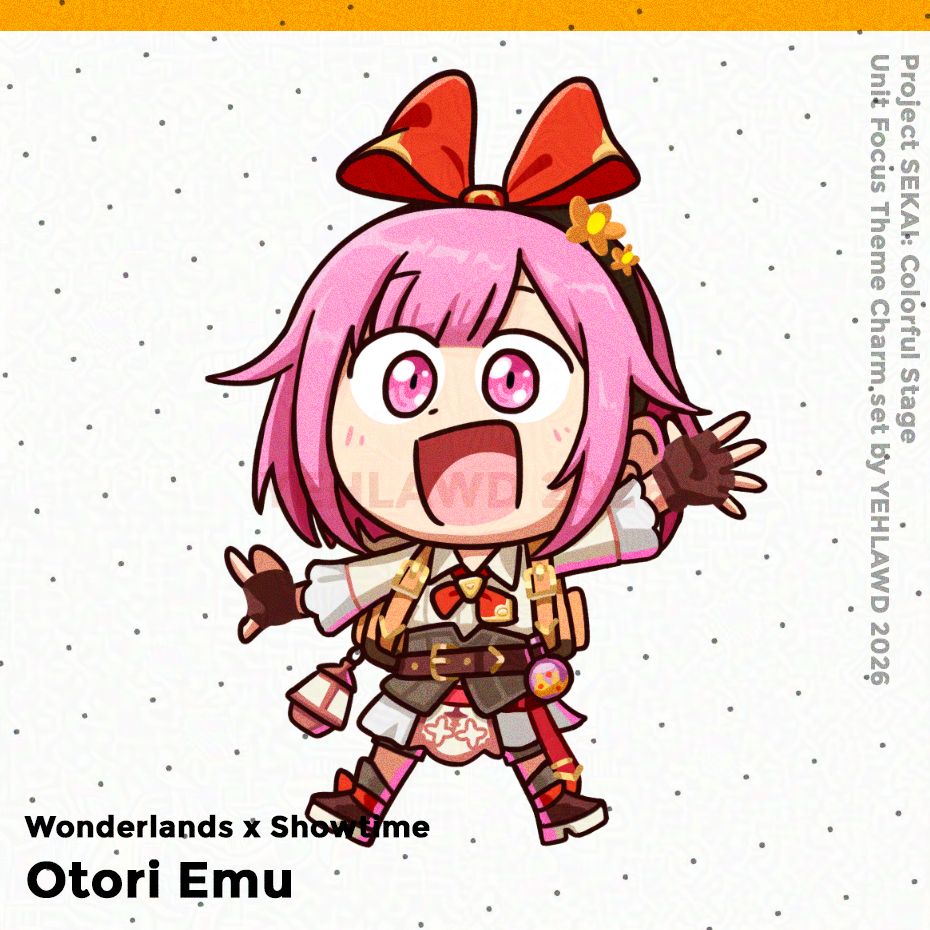 PRSK charms 2026 - Otori Emu