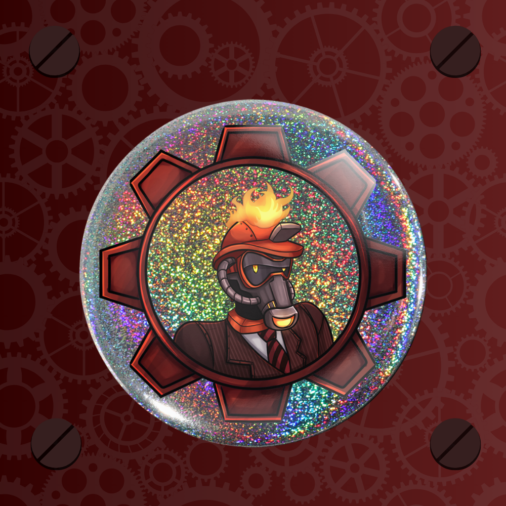 TTCC - Firestarter - Holographic Badge