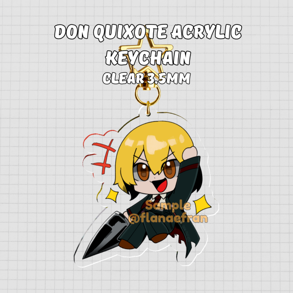 [Limbus Company] Don Quixote Keychain