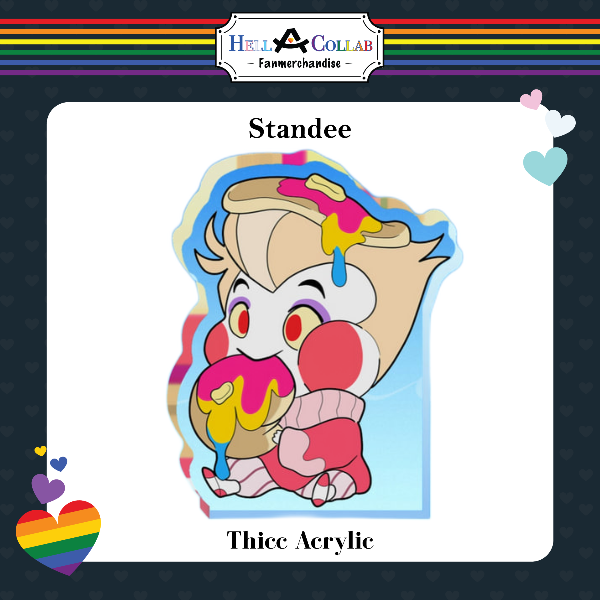 PANcake Baby Lou - THICC Acrylic Standee
