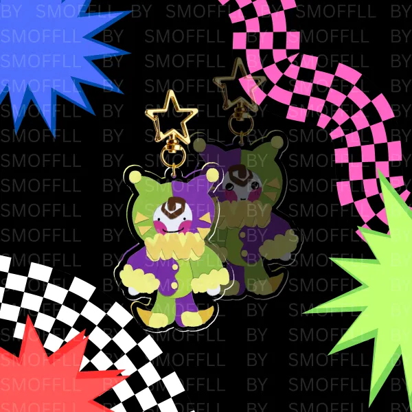 Kevin --- Double Sided Classic Acrylic Keychain