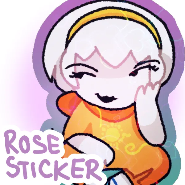 ROSE sticker