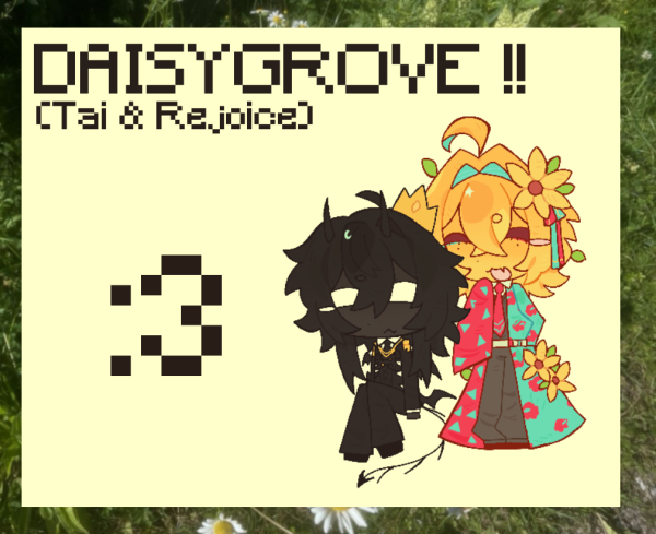 Daisygrove | Rejoice and Tai Keychain
