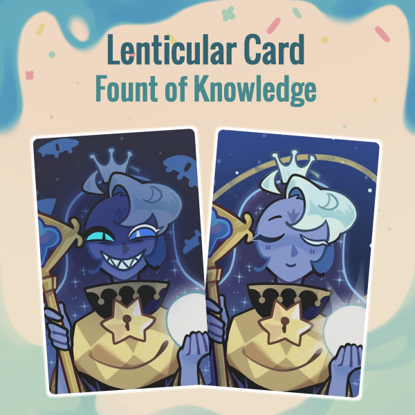 Fount of Knowledge Lenticular Card