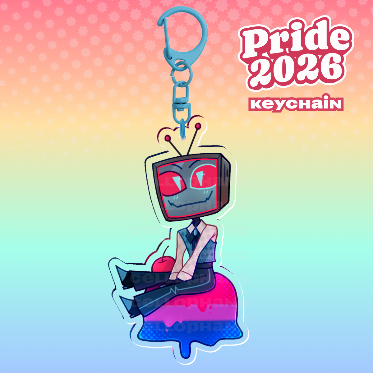 BOX VOX PRIDE KEYCHAIN