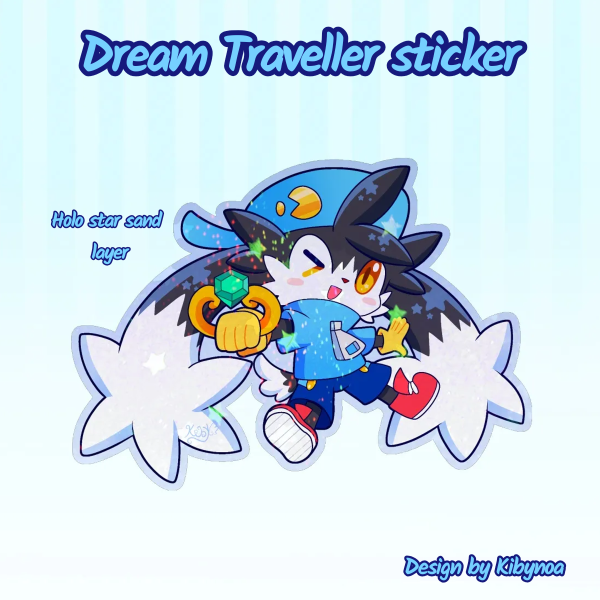 Dream Traveller sticker